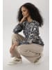 Aniston SELECTED Shirtbluse in petrol-beige-khaki-mintgrün