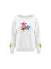 IZIA Women Sweatshirt in White