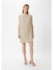 comma Kleid kurz in Beige