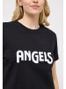 ANGELS  Rundhalsshirt T-Shirt Angels Logo Print in SCHWARZ