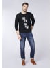 Oklahoma Premium Denim Sweatshirt in Schwarz