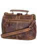 Greenburry Handtasche Vintage 1584S in Sattelbraun
