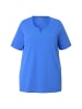 Ulla Popken Shirt in pfauenblau