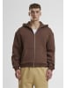 Urban Classics Sweat & Fleece - Hoodies Zipthrough in chocolatebrown