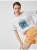 KOTON T-shirt in Weiß