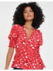 Threadbare Wickelshirt in Red