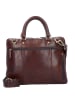 Leonhard Heyden Cambridge Aktentasche Leder 37 cm Laptopfach rotbraun