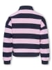 KIDS ONLY Polo-Sweatshirt Kogsweat Gestreift in night sky