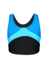 Aquarti Mädchen Sport Bikini Racerback Bustier & Bikinislip in hellblau