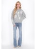 IZIA Sweater in light grey melange