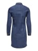 ONLY Kleid in Medium Blue Denim