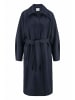 Hessnatur Hessnatur Mantel Oversized aus reiner Schurwolle in marine