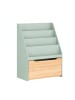 SoBuy Bücherregal in Mintgrün - (W) 30 x (H) 80 x (L) 62 cm