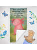 Mr. & Mrs. Panda Handtuch Axolotl Niedlich Design mit Spruch in Grau Pastell