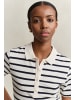 Gant Poloshirt in ecru marine - 0001