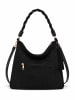 collezione alessandro Schultertasche " Patchwork " in schwarz