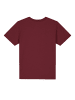 wat? Apparel T-Shirt Regenbogen in Weinrot