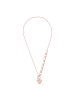 Steel_Art modische Halskette Damen Decent rose goldfarben in rosegoldfarben