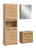 ebuy24 Badmöbelset Ice (3-teilig) Eiche 135 x 30 cm