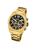 Festina Chronograph-Armbanduhr Festina Timeless Chronograph gold groß (ca. 45mm)