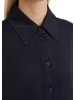 Marc O'Polo Satin-Hemdblusenkleid regular in Dark blue