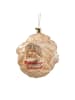 Käthes Original Baumschmuck Glas Rothenburger Schneeballen Glasbaumbehang in goldfarben