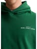 Marc O'Polo DENIM Hoodie relaxed in Rich Emerald
