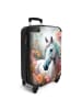 NoBoringSuitCases Suitcase, Handgepäck, Koffer, Reisekoffer Weißes Pferd