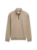 TOM TAILOR Denim Sweatshirt in roasted nut brown