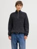 Jack & Jones Strickjacke mit Viertelreißverschluss in Sky Captain