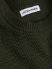 Jack & Jones Pullover JJEGlobe in oliv - 0005