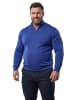 Men Plus Pullover in azurblau