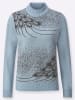 WITT WEIDEN Pullover in hellblau-gemustert