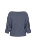 DreiMaster Vintage Women Pullover in grey blue