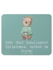 Mr. & Mrs. Panda Mouse Pad ZeichenO Optimismus mit Spruch in Meeresbrise
