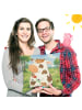 Mr. & Mrs. Panda Kissen 40x40 Kuh Design ohne Spruch in Weiß