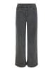 Pieces Wide Fit Jeans in Dark Grey Denim