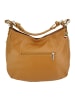 Florence Leder Schultertasche, Shopper Florence Tasche tan, braun ca. 30cm