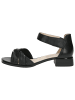 Caprice Sandalette in BLACK SOFTNAP.