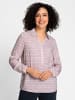 WITT WEIDEN Langarm-Bluse in mauve-ecru-bedruckt