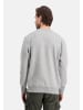 Alpha Industries Sweatshirt 'Basic' in grau