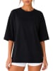 Reichstadt Damen Oversized T-Shirt in Black