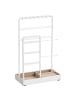 SONGMICS Schmuckständer Caeley in Weiß - (B)11.5 x (H)30.8 x (T)20 cm