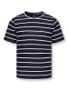 KIDS ONLY T-Shirt Streifen Bio-Baumwolle Koghelle in night sky