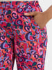 Marie Lund Stoffhose in fuchsia mehrfarbig - 0001