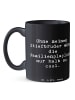Mr. & Mrs. Panda Geschenktasse Spruch Cooler Stiefbruder mit Spruch in Schwarz