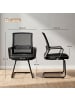 HOMCOM Bürostuhl-58,5 x 57,5 x 93 cm-Schwarz