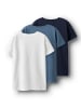 TWO SOON 3er-Pack T-Shirt in Navy Blazer