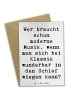 Mr. & Mrs. Panda Glückwunschkarte Spruch Klassik zum Träumen mit... in Weiß