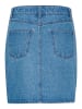 SAINT TROPEZ Rock GabiSZ Gerade Passform in Medium Blue Denim